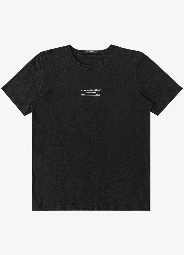 Diametro - Camiseta Masculina Malhão Fruit Preto 5
