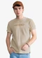 Minty - Camiseta Masculina Malhão Maquinetado Bege - variação: Bege