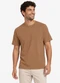 Diametro - Camiseta Masculina Malhão Maquinetado Bege - variação: Marrom