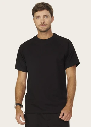 Diametro - Camiseta Masculina Malhão Maquinetado Preto - DIAMETRO