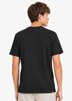 Minty - Camiseta Masculina Malhão Maquinetado Preto - MINTY