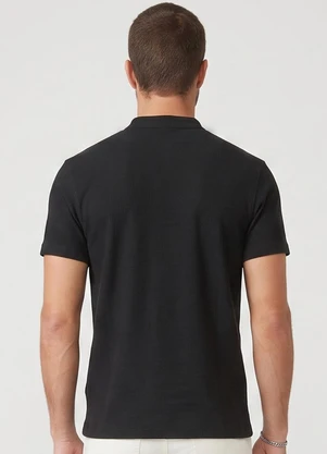 Diametro - Camiseta Masculina Malhão Maquinetado Preto - DIAMETRO