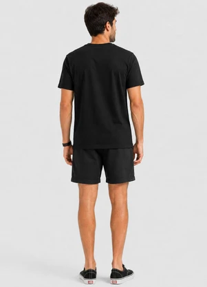 Select - Camiseta Masculina Manga Curta Algodão Preto - SELECT