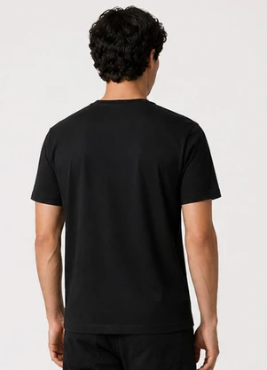 Select - Camiseta Masculina Manga Curta Básica Preto - SELECT