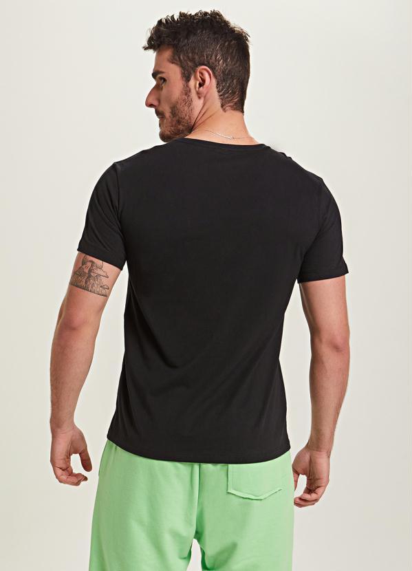 The Philippines - Camiseta Masculina Manga Curta Preto 2