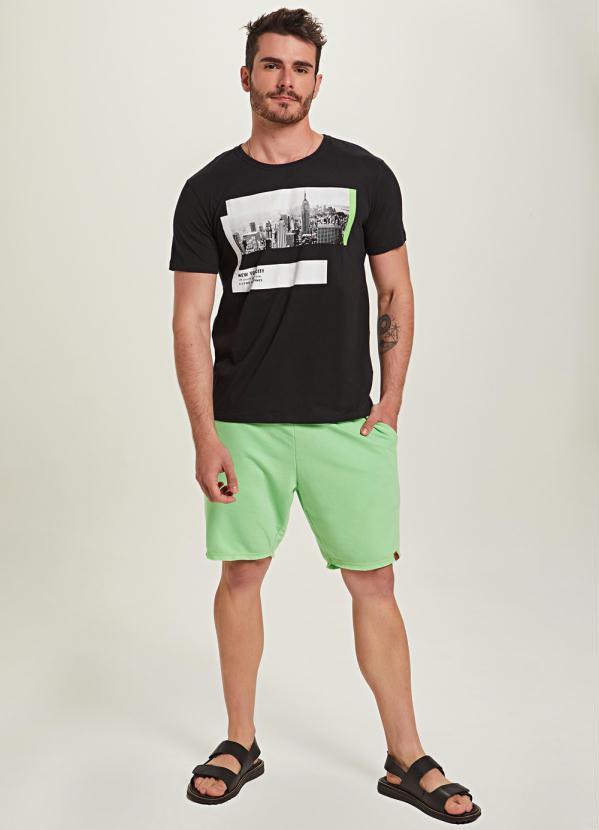 The Philippines - Camiseta Masculina Manga Curta Preto 3