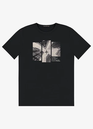 Diametro - Camiseta Masculina Manga Curta Preto - DIAMETRO