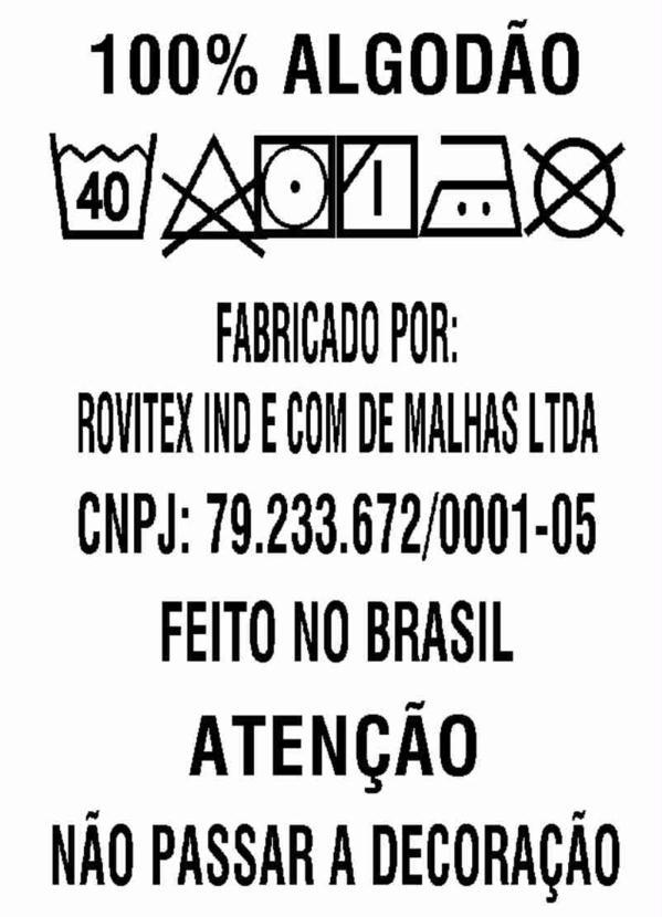 Rovitex - Camiseta Masculina Manga Curta Simple Amarelo 4