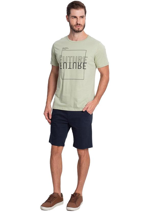 Select - Camiseta Masculina Manga Curta Verde 3