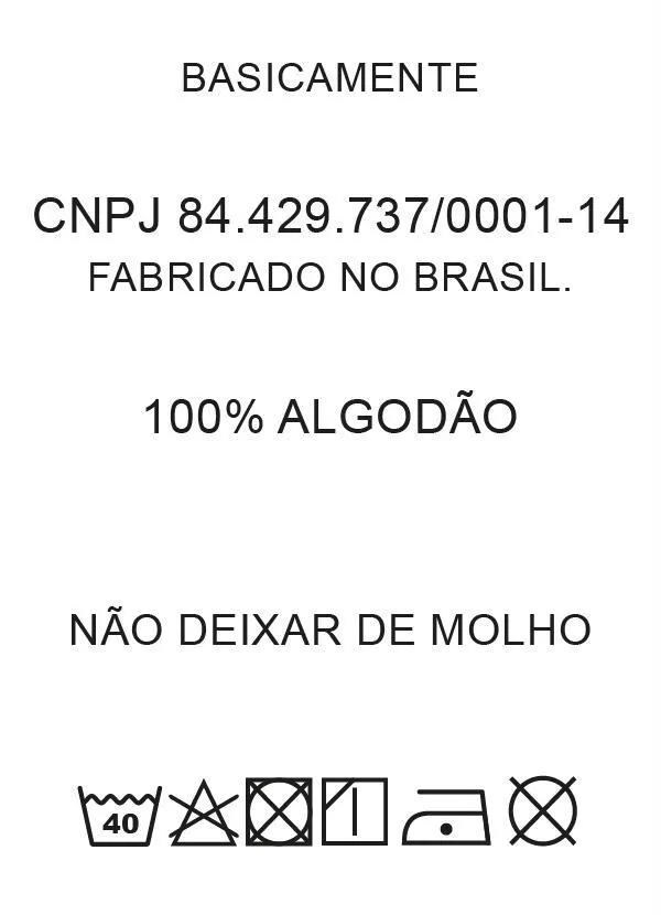 Basicamente - Camiseta Masculina Marinho com Mangas Curtas 6