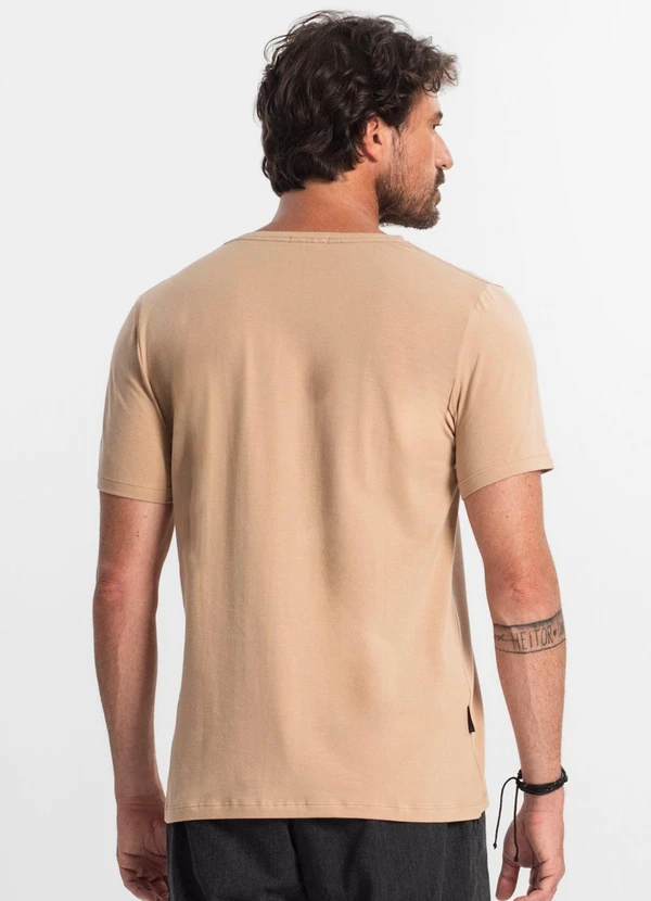 Diametro - Camiseta Masculina Marrom 2