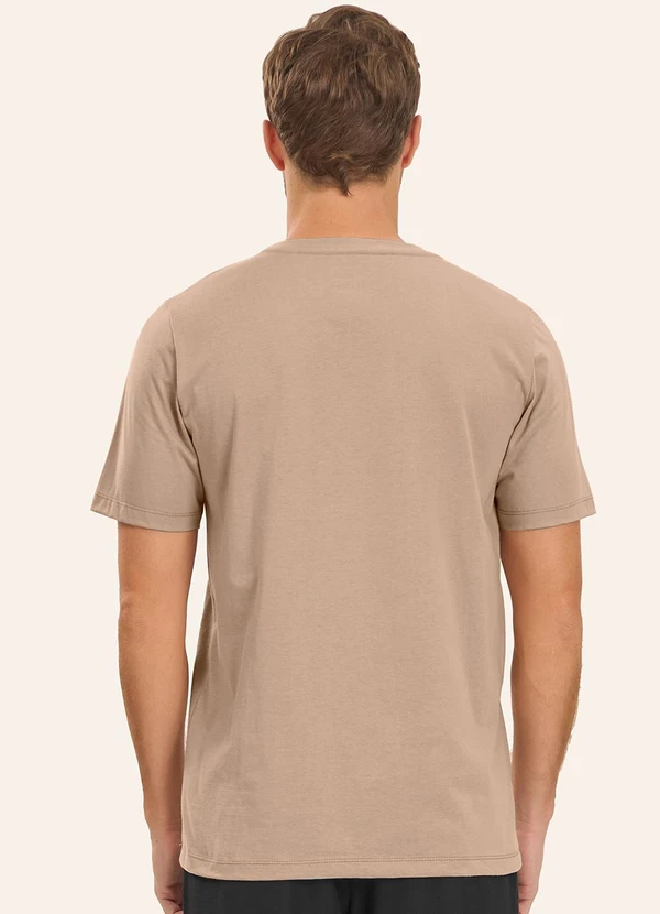 Diametro - Camiseta Masculina Marrom 2