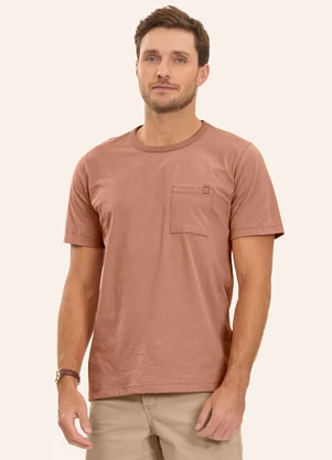 Diametro - Camiseta Masculina Marrom - DIAMETRO