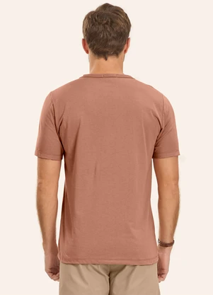 Diametro - Camiseta Masculina Marrom - DIAMETRO