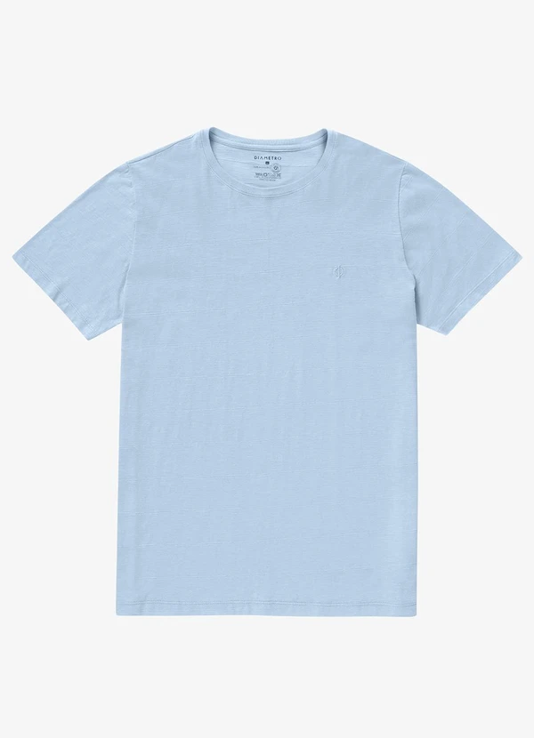 Diametro - Camiseta Masculina Meia Malha Azul 2