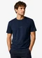 Diametro - Camiseta Masculina Meia Malha Bege - variação: Azul