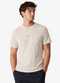 Diametro - Camiseta Masculina Meia Malha Bege - variação: Bege