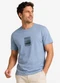 Diametro - Camiseta Masculina Meia Malha com Estampa Azul - variação: Azul