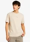 Minty - Camiseta Masculina Meia Malha com Estampa Preto - variação: Bege