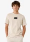 Minty - Camiseta Masculina Meia Malha com Estampa Verde - variação: Bege