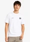Minty - Camiseta Masculina Meia Malha com Estampa Azul - variação: Branco