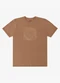 Diametro - Camiseta Masculina Meia Malha com Estampa Marrom - variação: Marrom
