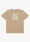 Minty - Camiseta Masculina Meia Malha com Estampa Marrom - variação: Marrom
