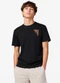 Minty - Camiseta Masculina Meia Malha com Estampa Verde - variação: Preto