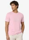 Diametro - Camiseta Masculina Meia Malha com Estampa Rosa - variação: Rosa