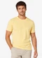 Diametro - Camiseta Masculina Meia Malha Listrada Verde - variação: Amarelo
