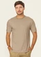 Diametro - Camiseta Masculina Meia Malha Listrada Verde - variação: Marrom