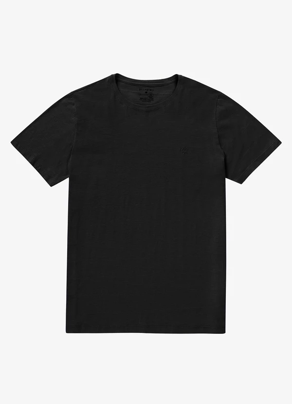 Diametro - Camiseta Masculina Meia Malha Preto