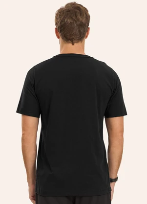 Diametro - Camiseta Masculina Meia Malha Preto - DIAMETRO