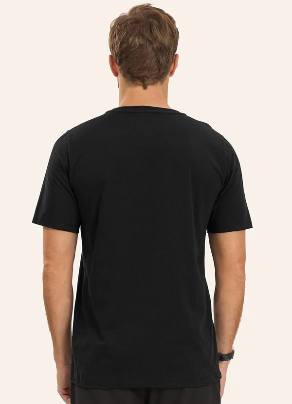Diametro - Camiseta Masculina Meia Malha Preto 2