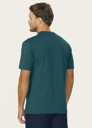 Diametro - Camiseta Masculina Meia Malha Verde - DIAMETRO