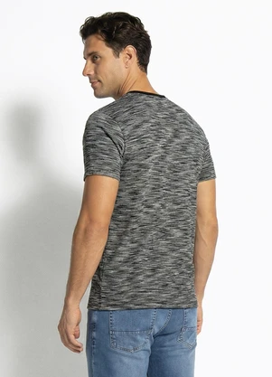 Fakini - Camiseta Masculina Preto - FAKINI
