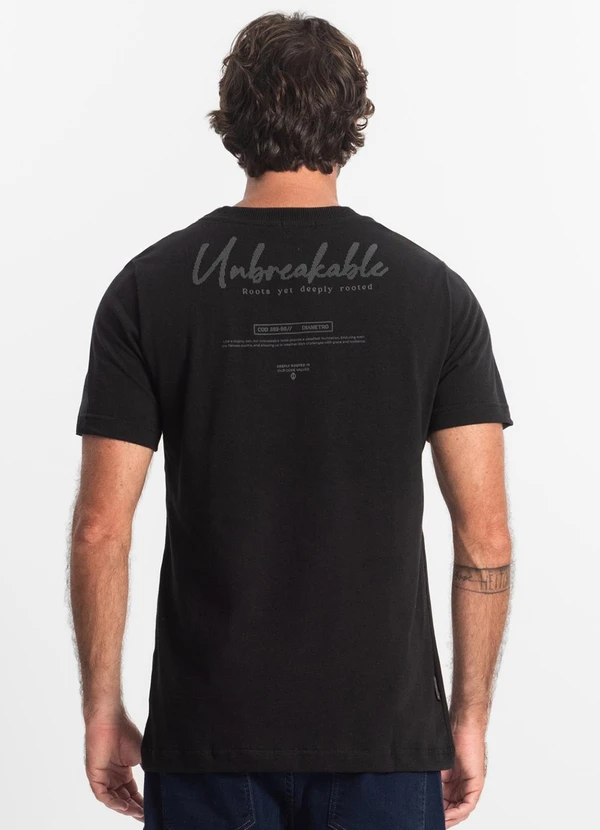 Diametro - Camiseta Masculina Preto 2