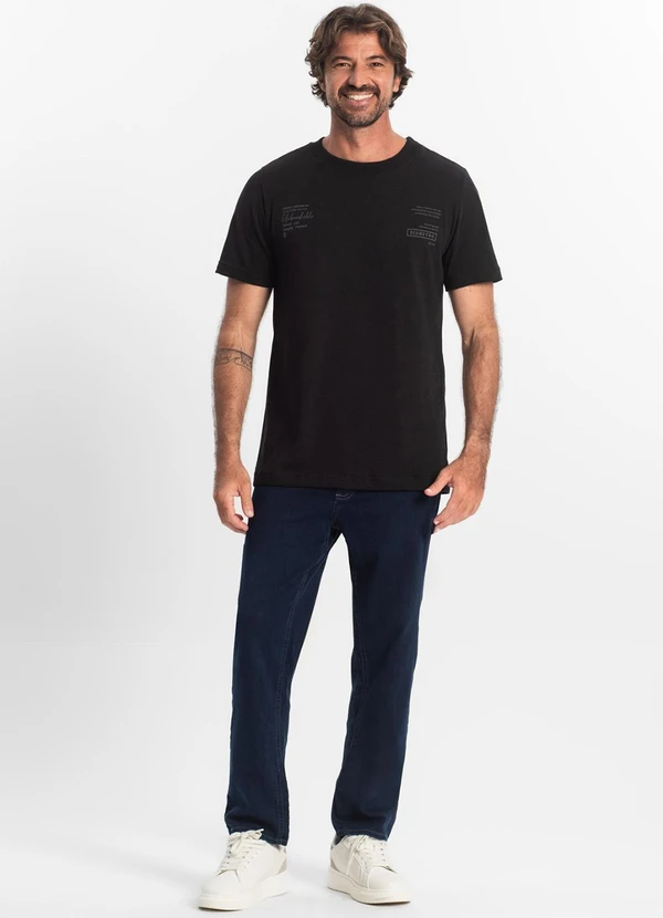 Diametro - Camiseta Masculina Preto 3