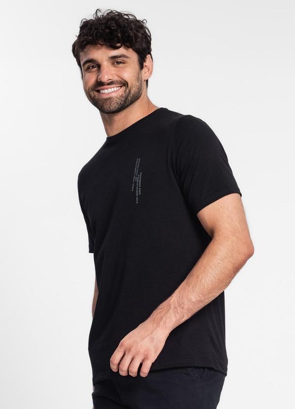 Diametro - Camiseta Masculina Preto