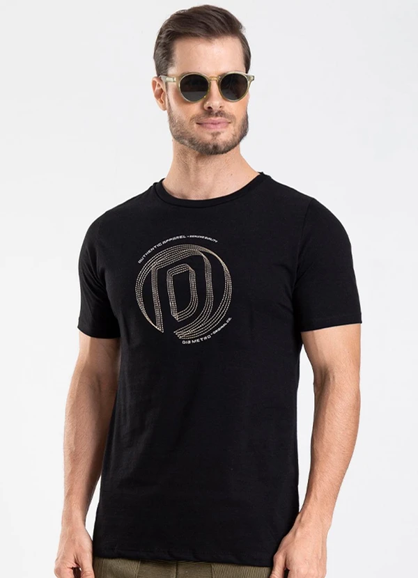Diametro - Camiseta Masculina Preto 1