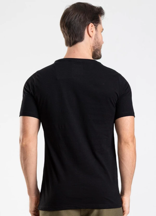 Diametro - Camiseta Masculina Preto 2
