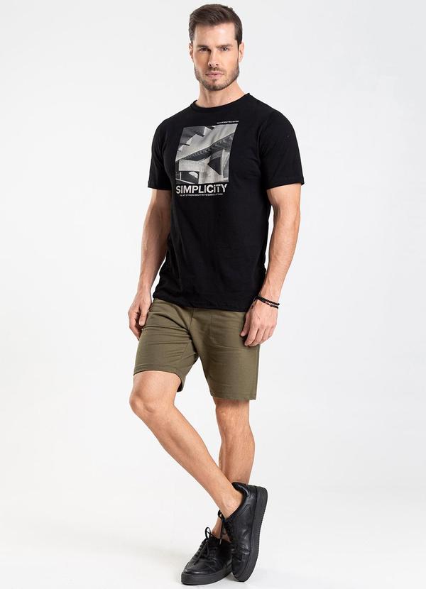 Diametro - Camiseta Masculina Preto 4