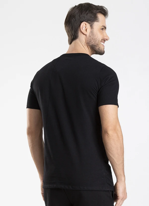 Diametro - Camiseta Masculina Preto 2