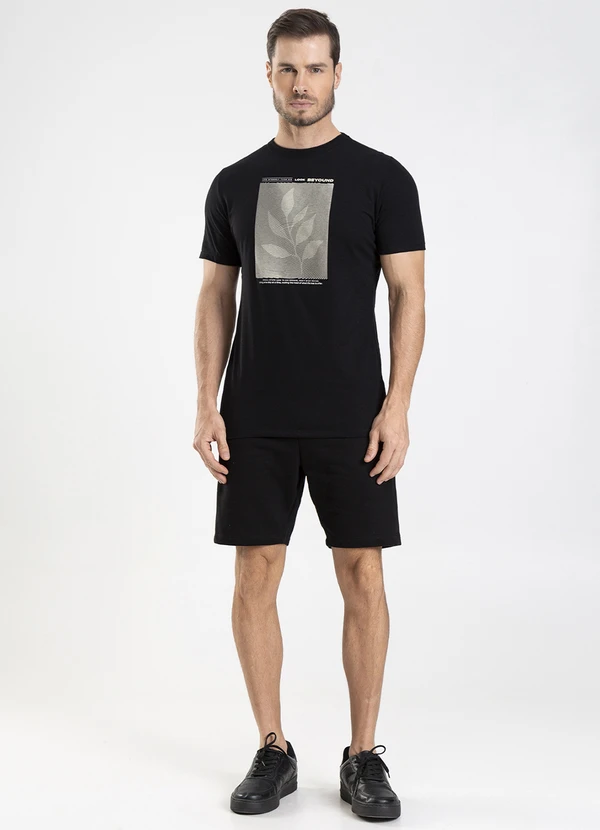 Diametro - Camiseta Masculina Preto 3