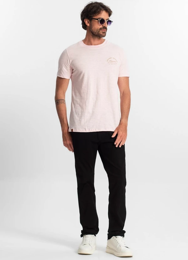 Diametro - Camiseta Masculina Rosa 3