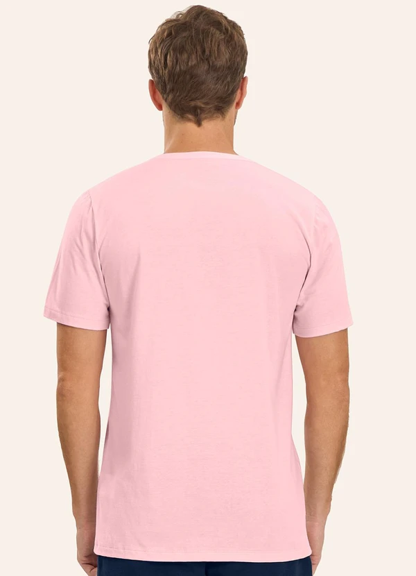 Diametro - Camiseta Masculina Rosa 2