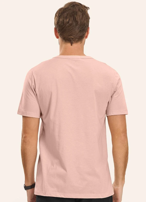 Diametro - Camiseta Masculina Rosa 2