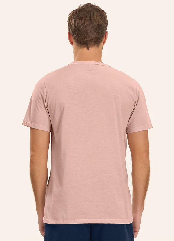 Diametro - Camiseta Masculina Rosa 2