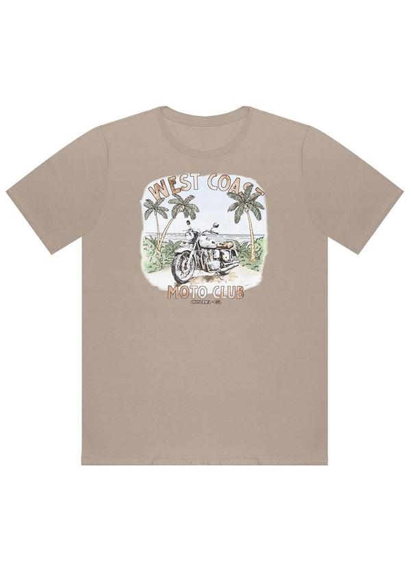 Rovitex - Camiseta Masculina Rovitex Bege