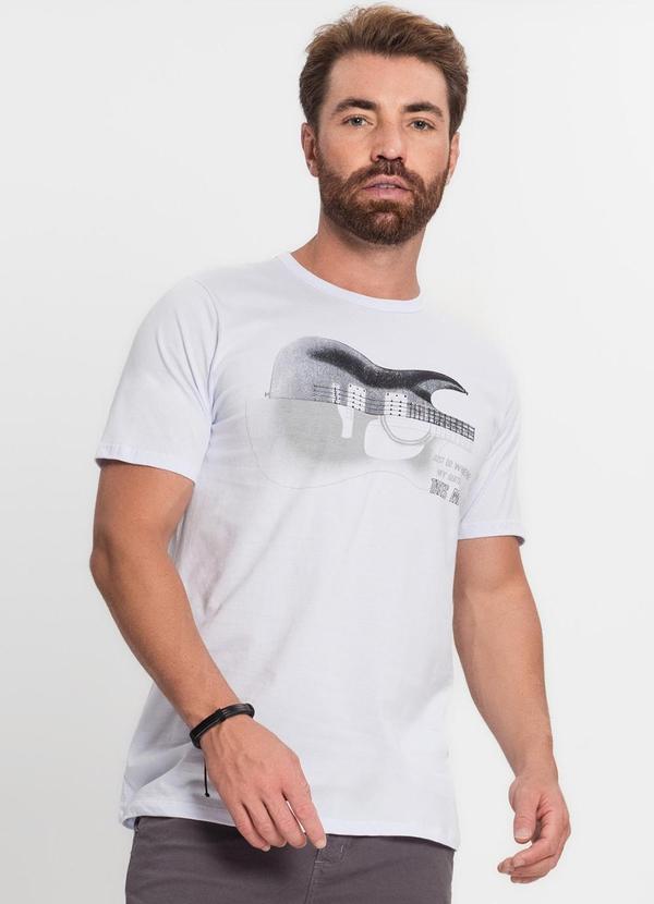 Rovitex - Camiseta Masculina Rovitex Branco
